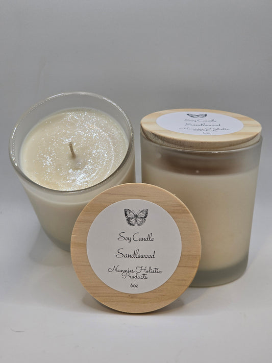 6oz Signature Candle-Sandlewood