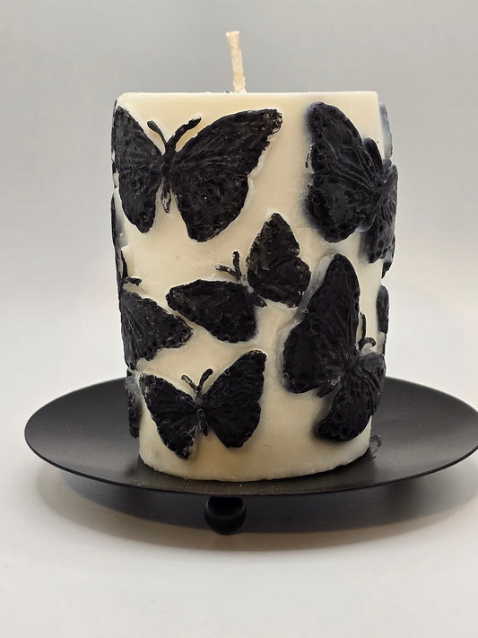 Butterfly Piller Candle-9.5oz