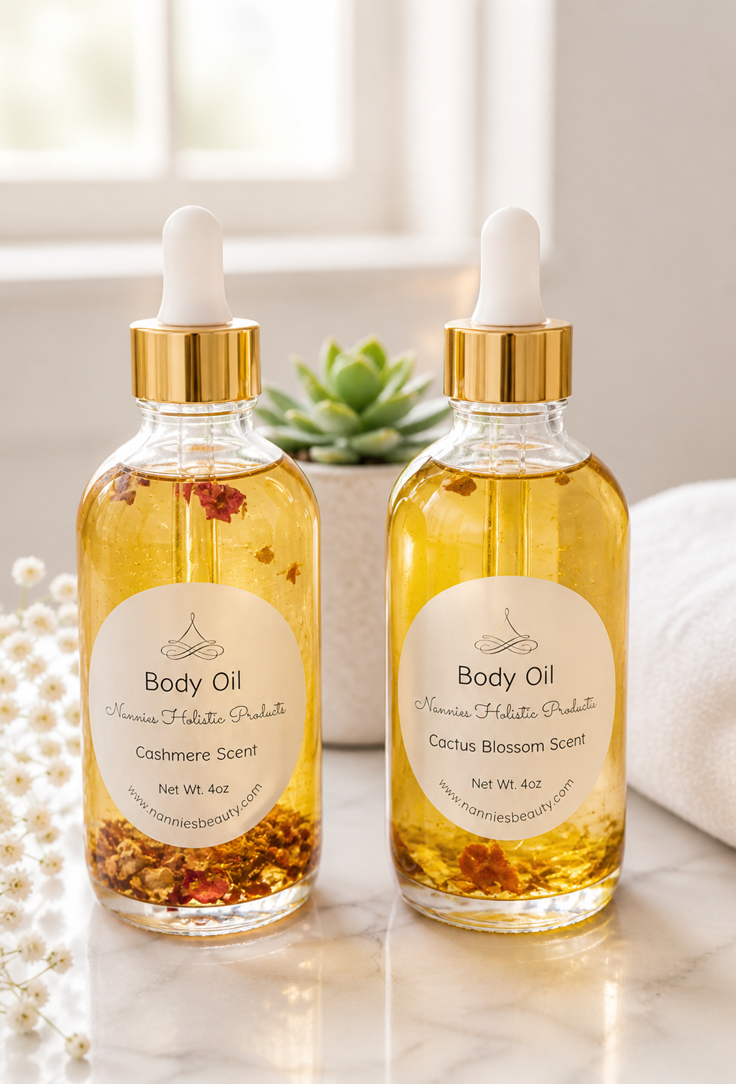 Herbal Infused Body Oils